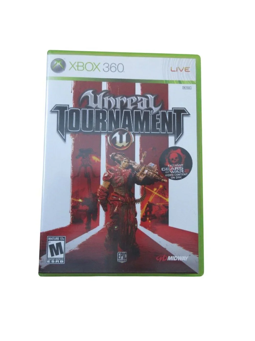 Unreal Tournament III (Microsoft Xbox 360, 2008) with Manual